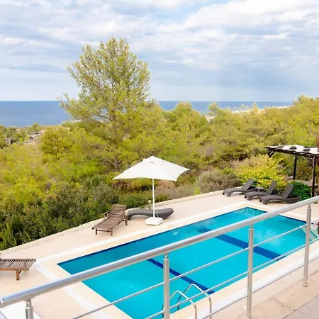 ヴィラ Esentepe Hillside - Panoramic Pool & Sea View 4-bedroom By Azur Prime *