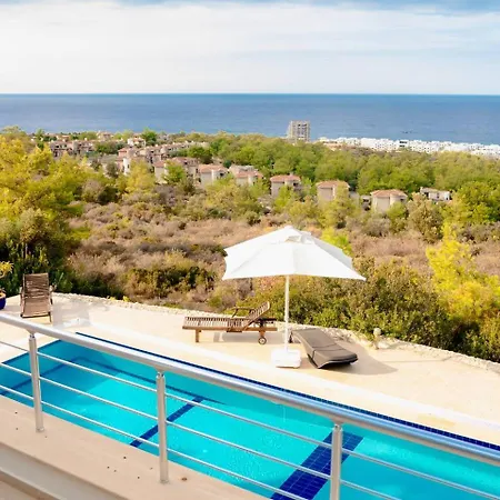 ヴィラ Esentepe Hillside - Panoramic Pool & Sea View 4-bedroom By Azur Prime